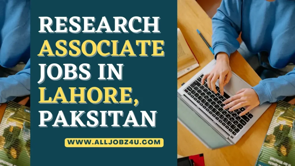 Research Associate Jobs In Lahore