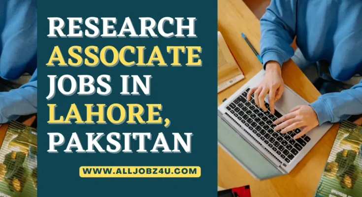 Research Associate Jobs In Lahore