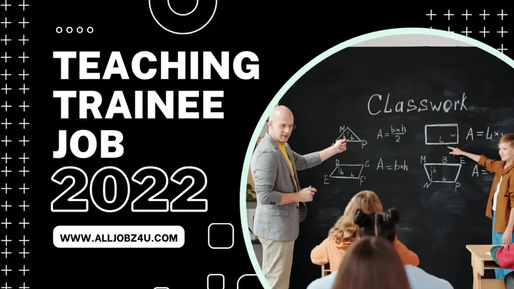 Teaching Trainee Job
