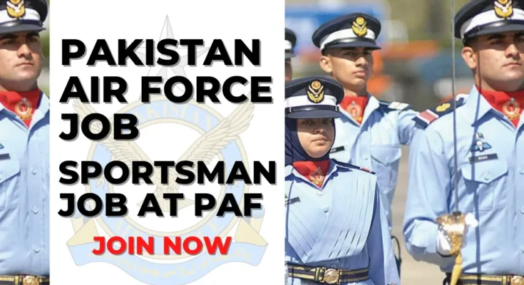 PAKISTAN AIR FORCE JOB