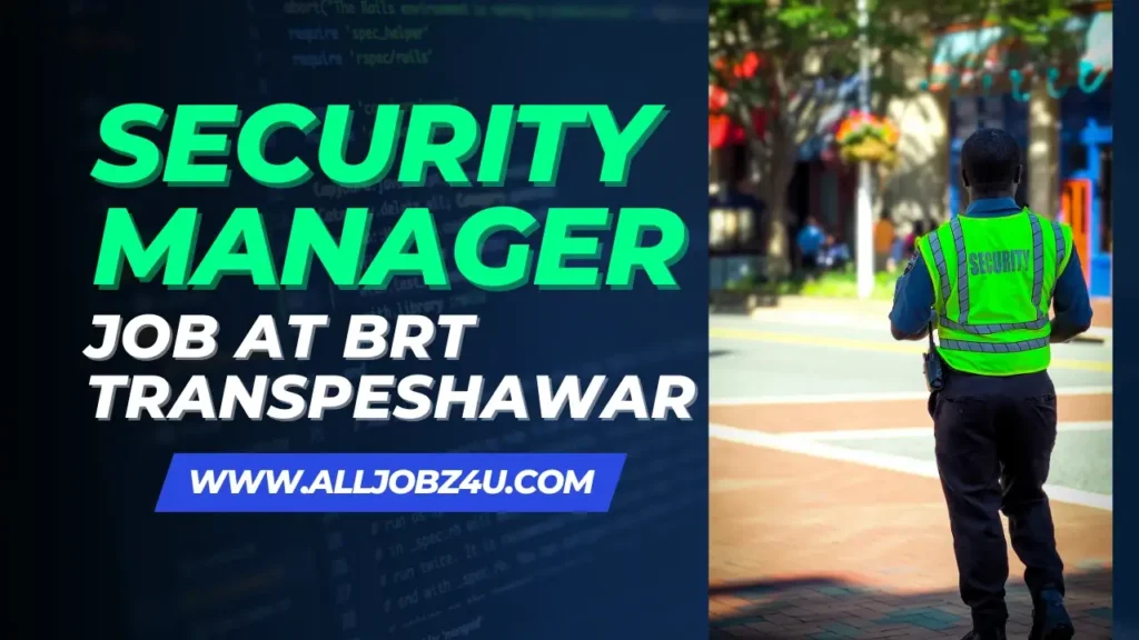 Security Manager Job
