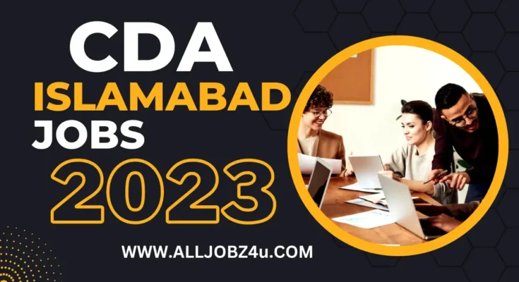 CDA ISLAMABAD JOBS 2023